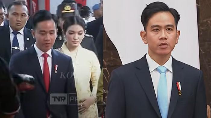 Gibran Ganti Dasi di Sidang Tahunan MPR, dari Merah ke Biru Muda