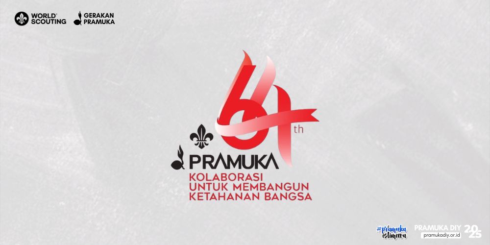 Logo Hari Pramuka Ke-64 Tampilkan Semangat Kolaborasi dan Kebersamaan