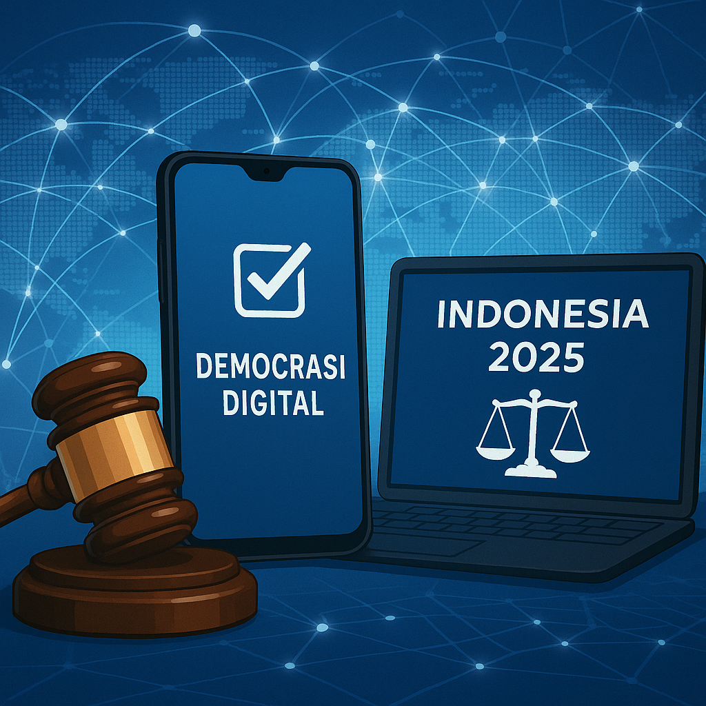 Demokrasi Digital Indonesia 2025: Era Baru Partisipasi Rakyat Lewat Teknologi